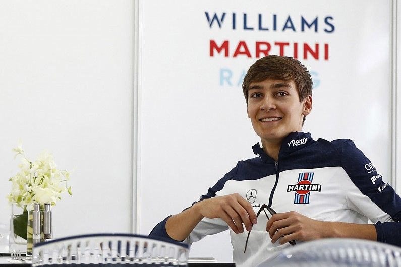 Pembalap George Rusell yang akan berkompetisi bersama tim Williams di Formula 1 2019 Copyright: © Autosport
