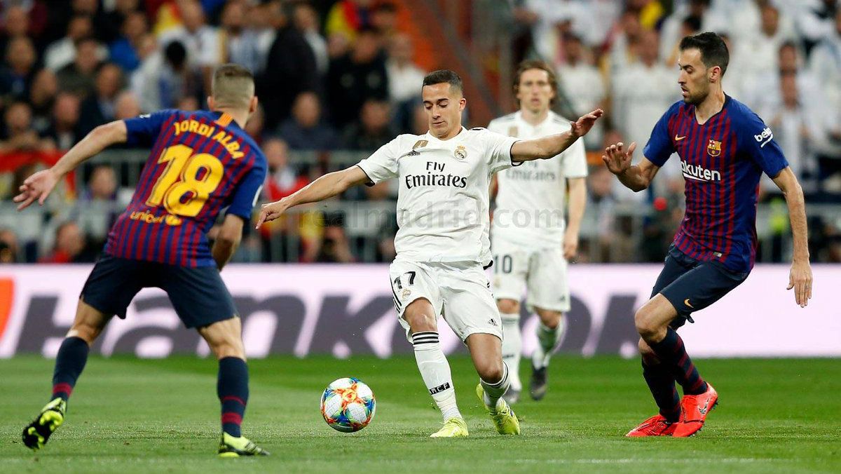 Laga leg kedua semifinal Copa del Rey Real Madrid vs Barcelona, Kamis (28/02/19) Copyright: © twitter.com/realmadriden