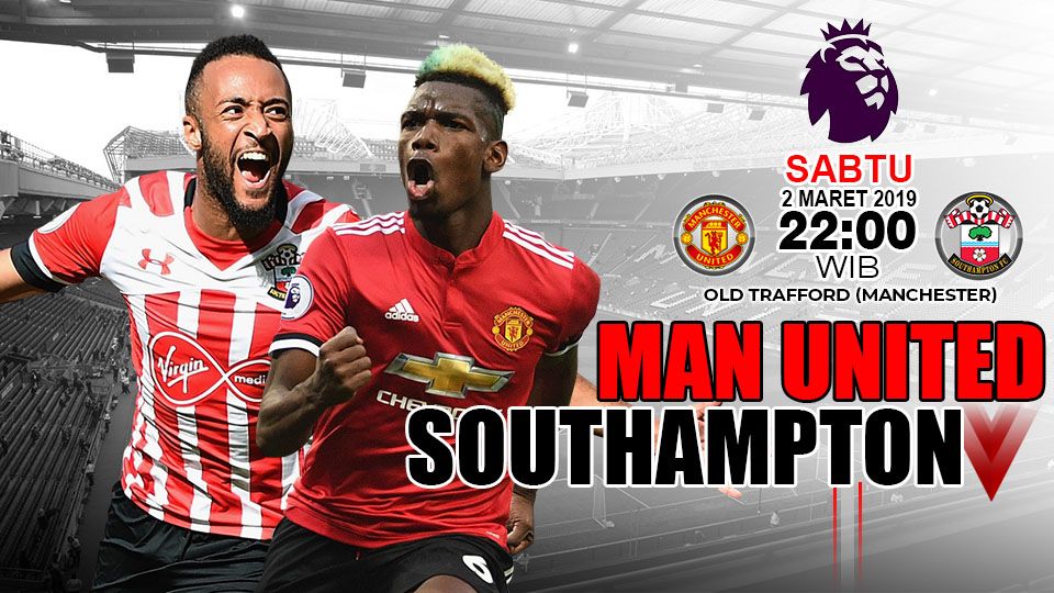 Pertandingan Man United vs Southampton Copyright: © INDOSPORT/Yooan Rizky Syahputra