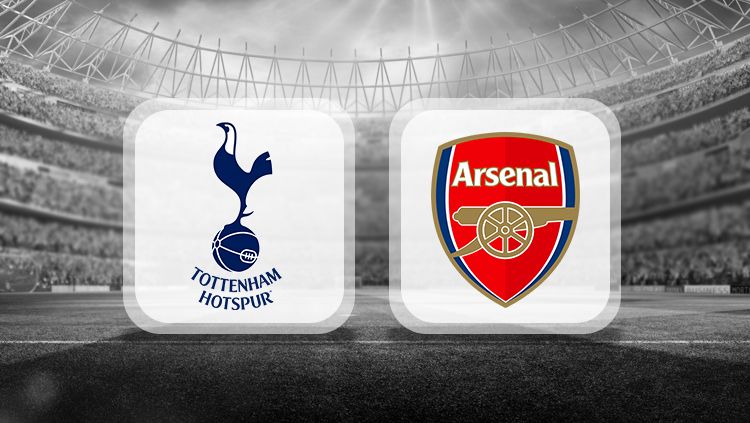 Logo Tottenham Hotspur vs Arsenal. Copyright: © INDOSPORT