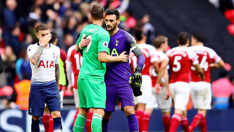 Pertandingan Arsenal vs Tottenham Hotspur Copyright: © INDOSPORT