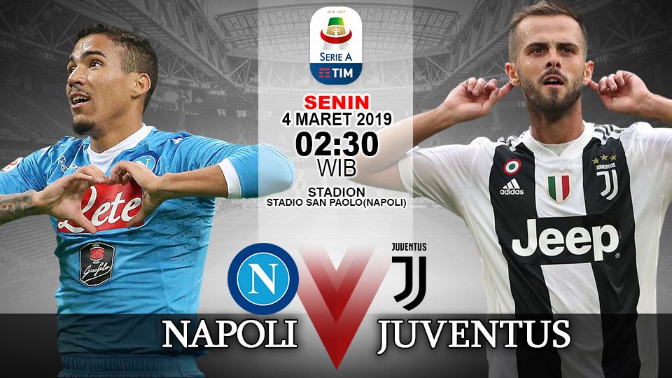 Pertandingan Napoli vs Juventus Copyright: © INDOSPORT/Yooan Rizky Syahputra