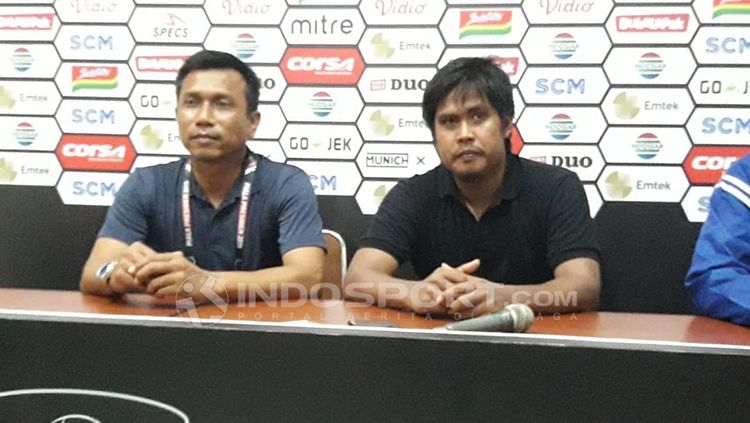 Foto preskon Persita vs Persela Copyright: © Ian Setiawan/INDOSPORT
