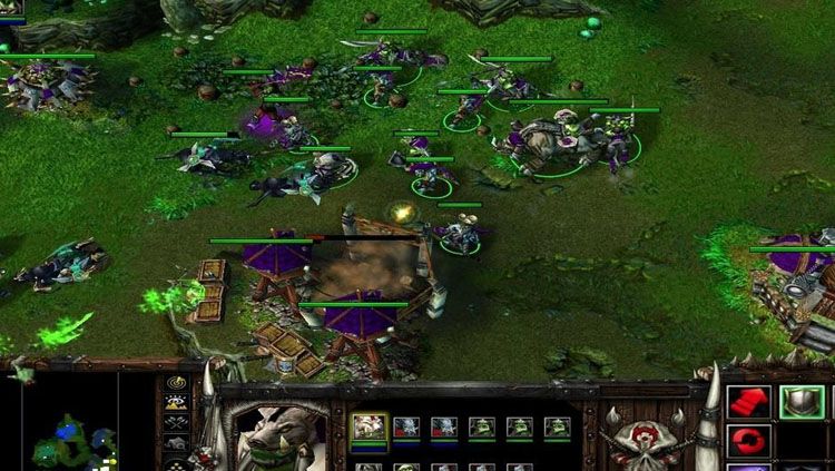 Salah satu permainan dari e-sports, Warcraft. Copyright: © Mp1st