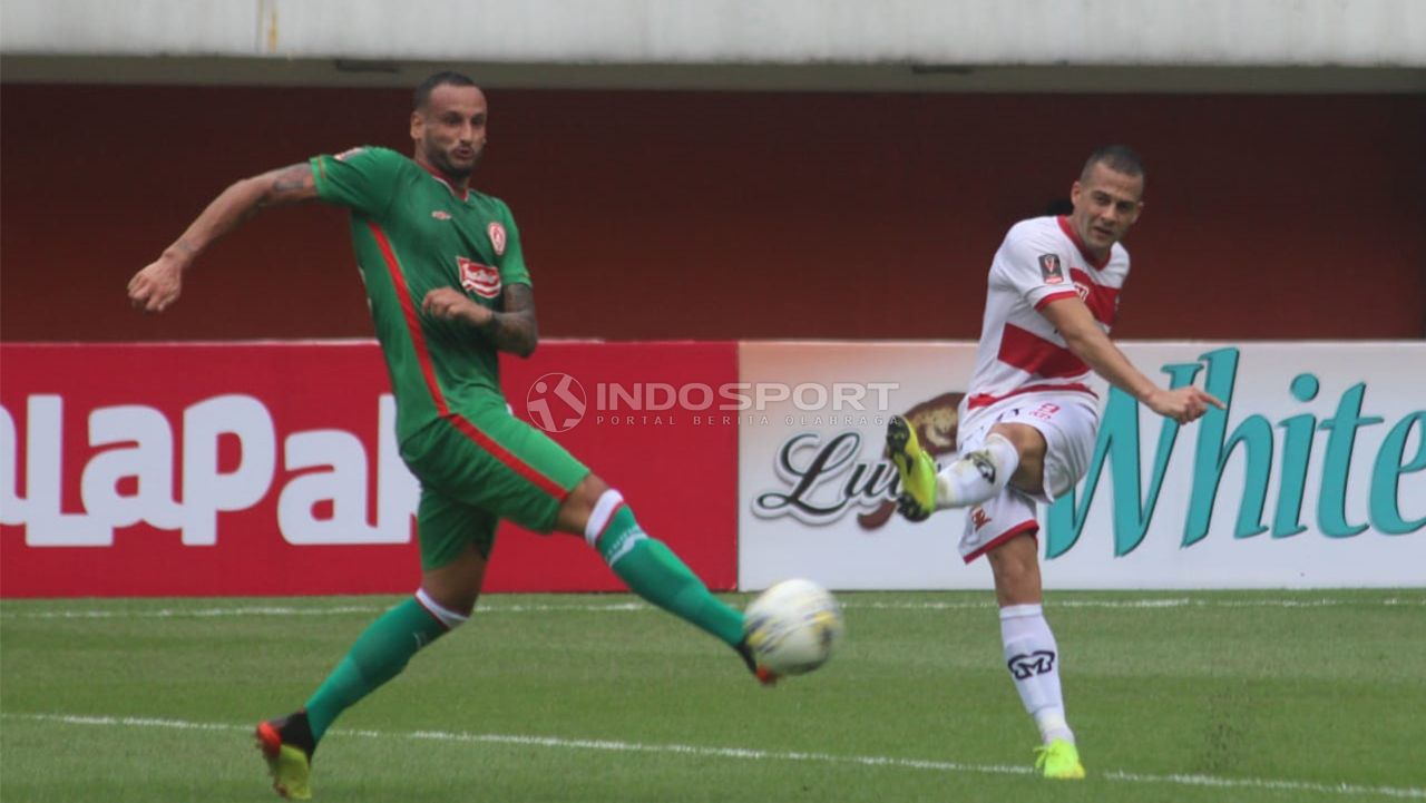 PSS Sleman vs Madura United di Piala Presiden 2019. Copyright: © Indosport/Ronald Seger Prabowo