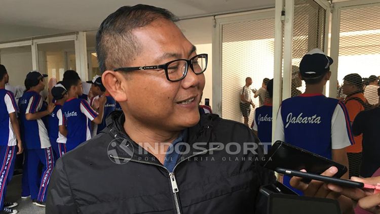 Manajer Bhayangkara FC, Sumardji merasa kecewa dengan hasil pertandingan PSM Makassar vs Bhayangkara FC. Copyright: © Zainal Hasan/INDOSPORT