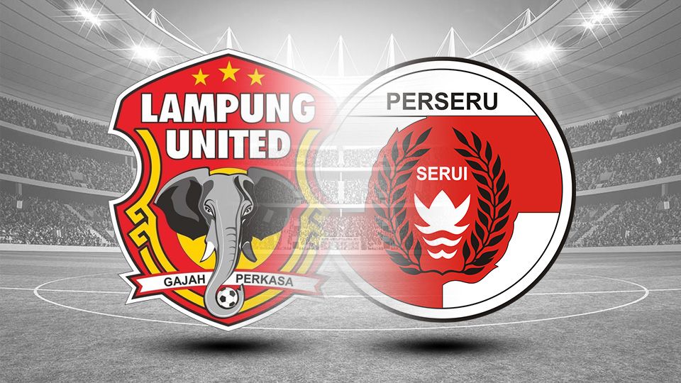 Lampung United vs Perseru Serui Copyright: © Indosport.com