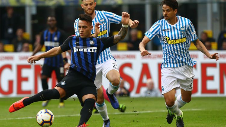 Inter Milan vs SPAL. Copyright: © INDOSPORT