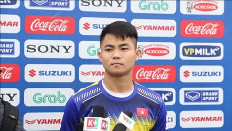 Bek Timnas Vietnam U-23, Ngo Tung Quoc. Copyright: © Bongda24h