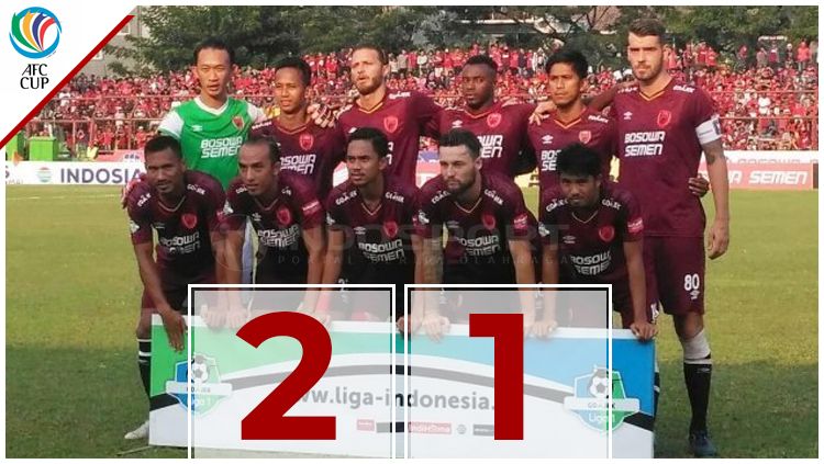 Babak pertama PSM Makassar vs Lao Toyota Copyright: © INDOSPORT