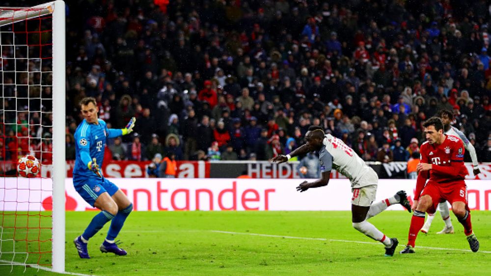 Gol Sadio Mane di Bayern Munchen vs Liverpool Copyright: © INDOSPORT