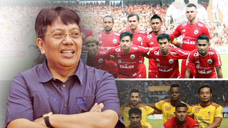 Gede Widiade bakal jadi investor Sriwijaya FC? Berapa harga pasar Sriwijaya dibanding dengan Persija. Copyright: © INDOSPORT