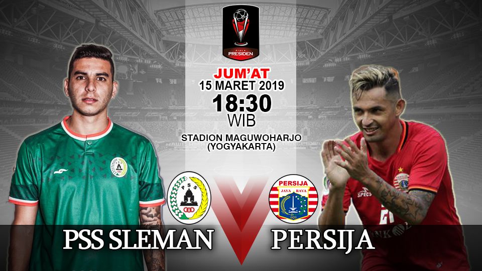 Image result for PSS Sleman VS Persija Jakarta