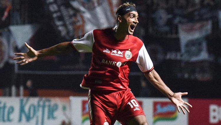 Striker Persija Jakarta, Bruno Matos. Copyright: © Instagram.com/persijajkt