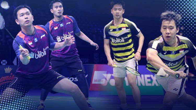 Menakar Peluang Ahsan/Hendra Untuk Kalahkan Kevin/Marcus di China Open 2019 Copyright: © Indosport.com