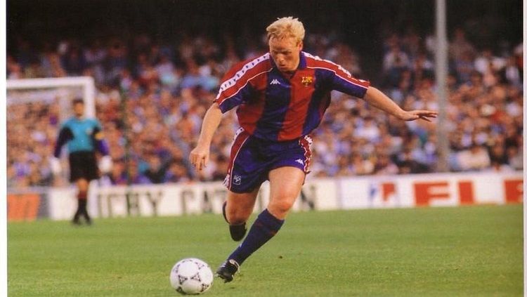 Ronald Koeman merupakan salah satu bek tertajam di dunia dan pernah menyabet gelar top skor Liga Champions musim 1993/94 Copyright: © FC Barcelona