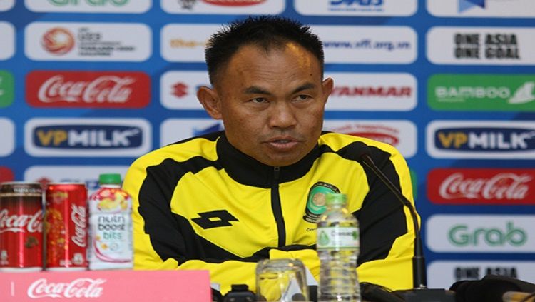 Pelatih Timnas Brunei U-23, Stephen Ng Heng Seng Copyright: © Bongda.com.vn.