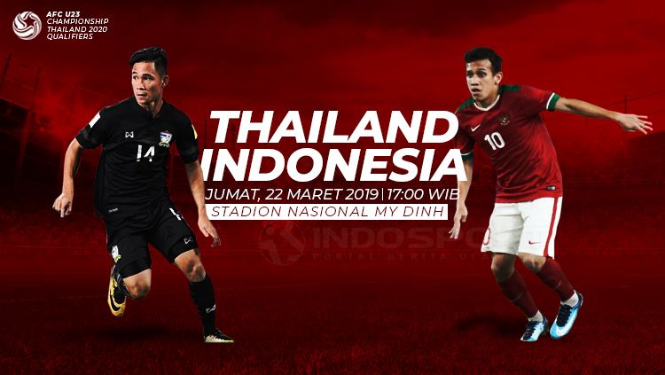 Prediksi Laga Kualifikasi Piala Asia U 23 2020 Thailand Vs Indonesia Indosport