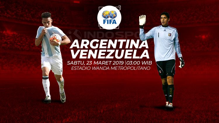 Prediksi Argentina vs Venezuela Copyright: &copy; INDOSPORT