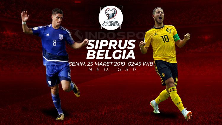 Prediksi Siprus vs Belgia Copyright: © INDOSPORT