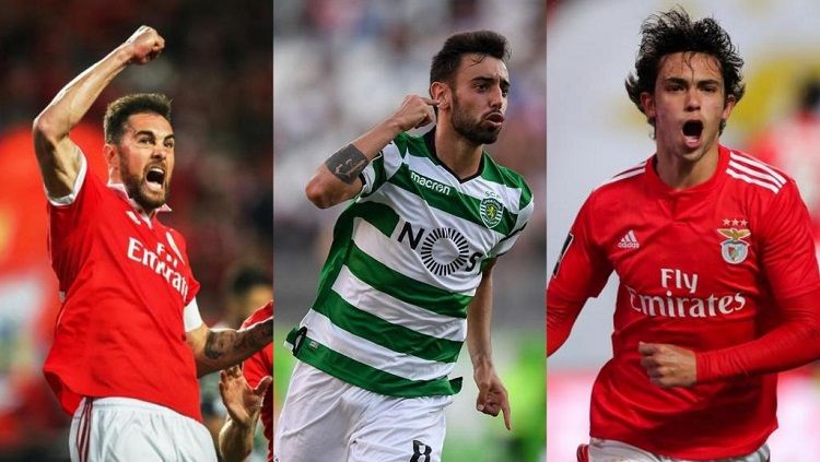 Tiga pemain Timnas Portugal yang menjadi incaran Manchester United Copyright: © AFP