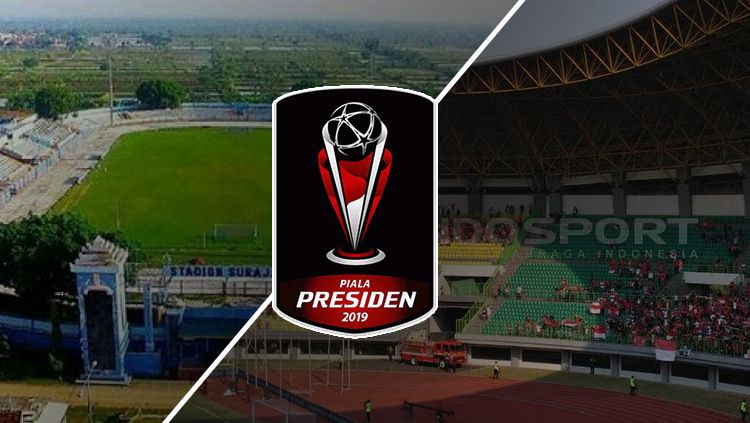 Surajaya Stadium dan Patriot Stadium Piala Presiden 2019 Copyright: © INDOSPORT