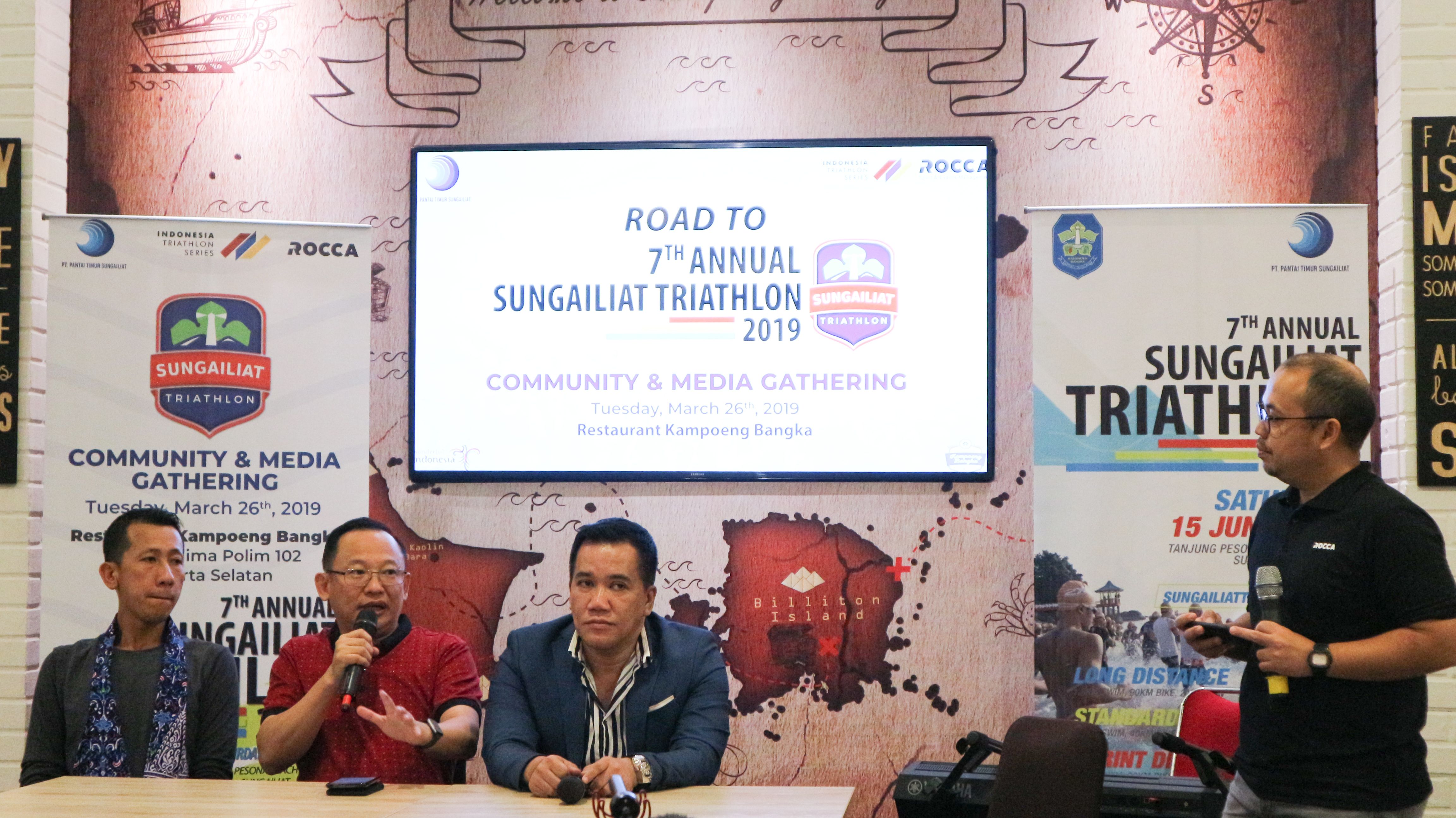 Launching Indonesia Triathlon Series & Road to 7 Annual Sungailiat Triathlon 2019 Copyright: © Humas Triathlon