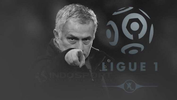 Jose Mourinho dirumorkan ke Ligue 1 Prancis. Copyright: © Indosport