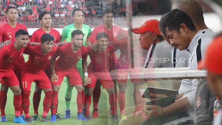 Indra Sjafri sedang mempersiapkan racikan yang tepat untuk Timnas Indonesia U-23 di ajang Merlion Cup dan SEA Games. Copyright: © Indosport.com