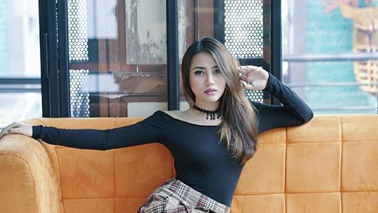 Vincentia Tiffani, yang menawarkan diri menjadi istri kedua cawapres nomor urut 02, Sandiaga Uno Copyright: &copy; vincentiatiffani