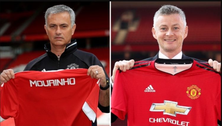 Tak mampu penuhi keinginan transfer, petinggi klub Liga Inggris Manchester United menyesal memecat Jose Mourinho. Copyright: © Sport Bible