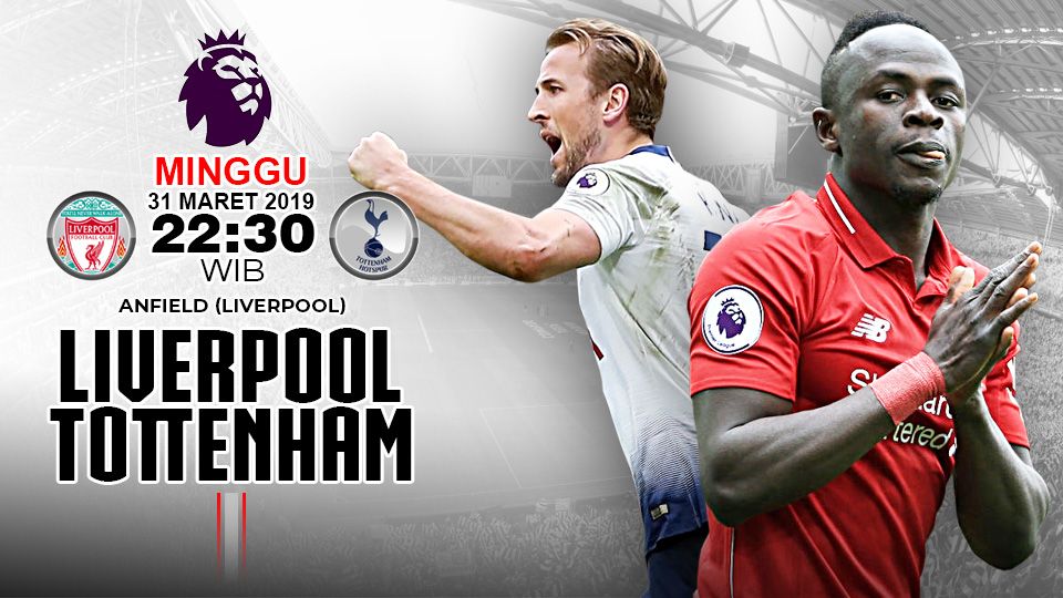 Pertandingan Liverpool vs Tottenham. Copyright: © Indosport.com