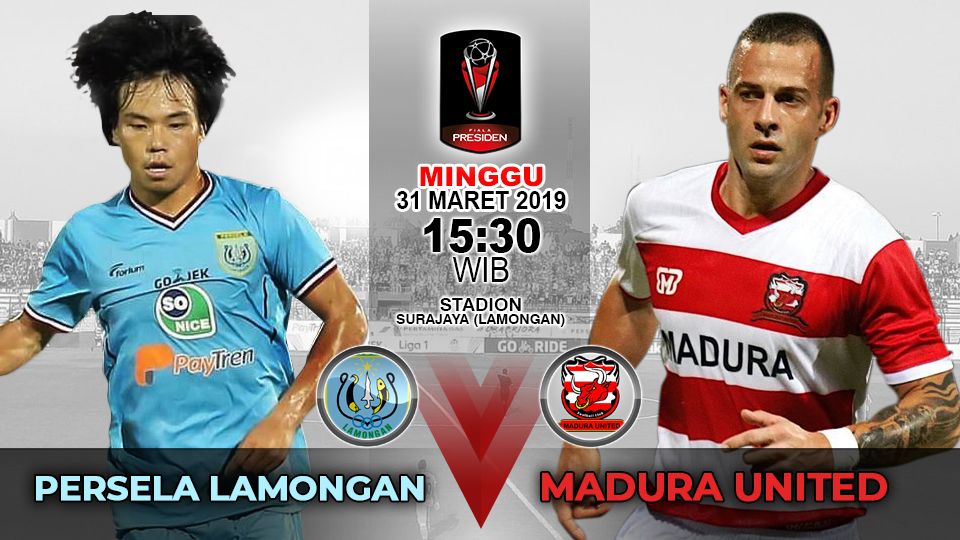 Pertandingan Persela Lamongan vs Madura United. Copyright: © Indosport.com