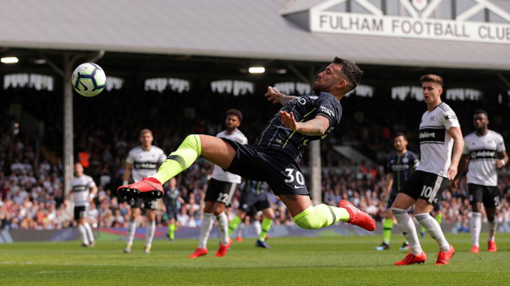Situasi pertandingan Fulham vs Manchester City Copyright: © Richard Heathcote/Getty Images