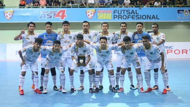 Vamos Mataram berhasil melaju ke babak perempatfinal Piala AFC Futsal 2019. Copyright: © Twitter