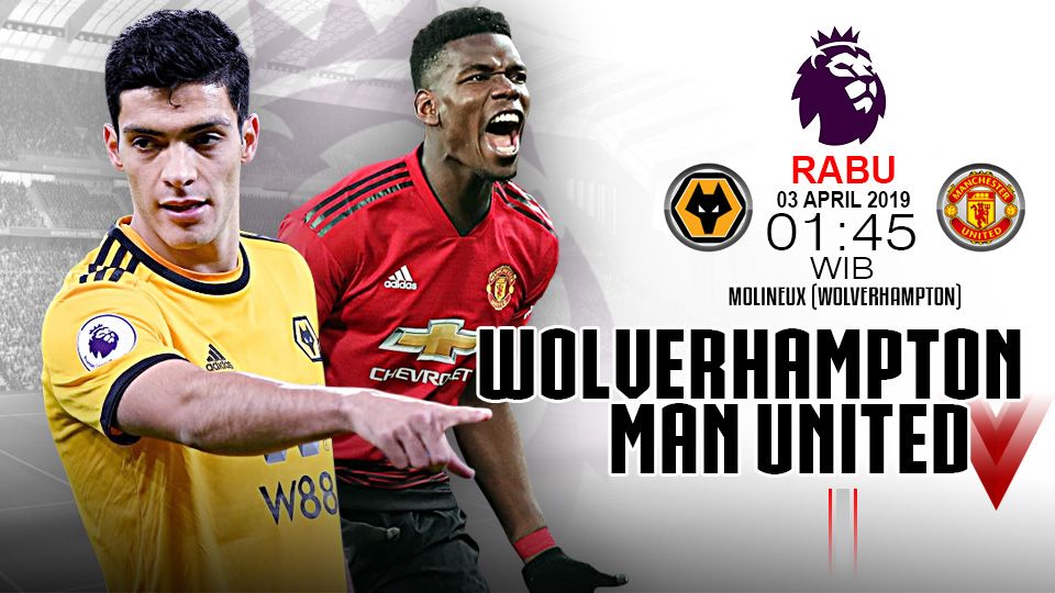Pertandingan Wolverhampton vs Manchester United. Copyright: © Indosport.com