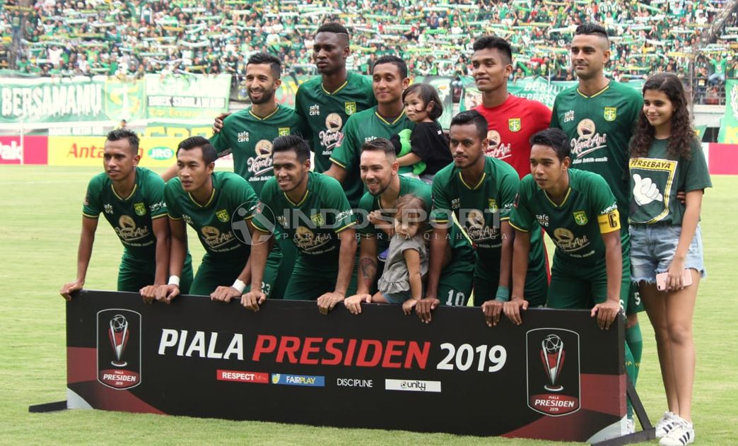 Skuat Persebaya Surabaya. Copyright: © Fitra Herdian/Football265.com