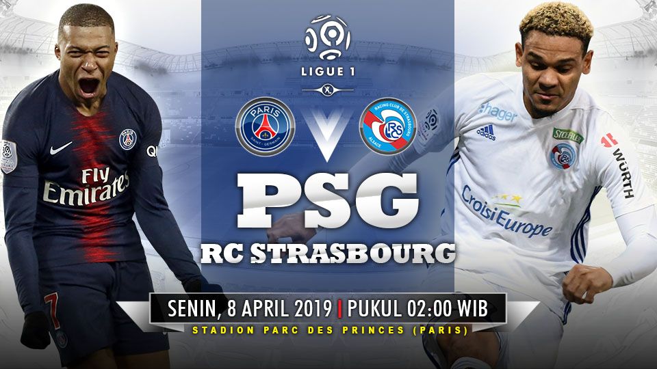 Prediksi pertandingan Paris Saint-Germain vs RC Strasbourg (7/4/2019). Copyright: &copy; Indosport/Yooan Rizky Syahputra