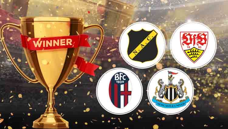Berlabel juara, delapan Klub ini justru terancam degradasi di pengujung musim nanti, Newcastle United, Bologna FC, NAC breda FC, Stuttgart FC. Copyright: © INDOSPORT