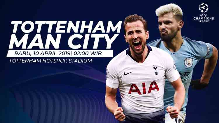 Prediksi Tottenham Hotspur vs Manchester City Copyright: © INDOSPORT