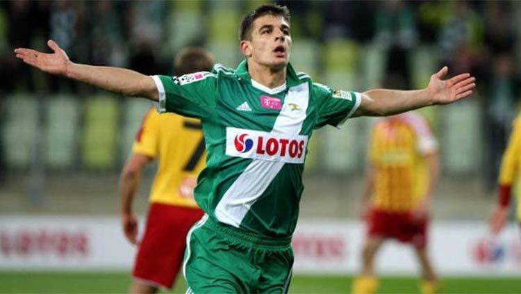 Eks striker Timnas Polandia U-21, Piotr Grzelczak. Foto: superelja/gol24 Copyright: © superelja/gol24
