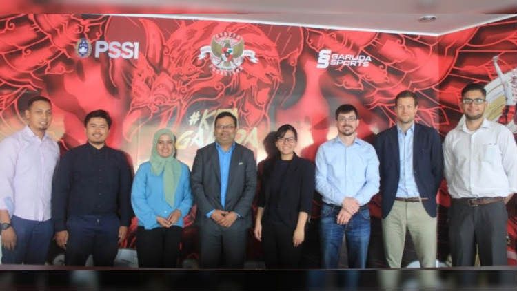 Perwakilan PSSI saat bertemu dengan Perwakilan FIFA dan AFC Kamis (11/04/19). Copyright: © Dok. PSSI
