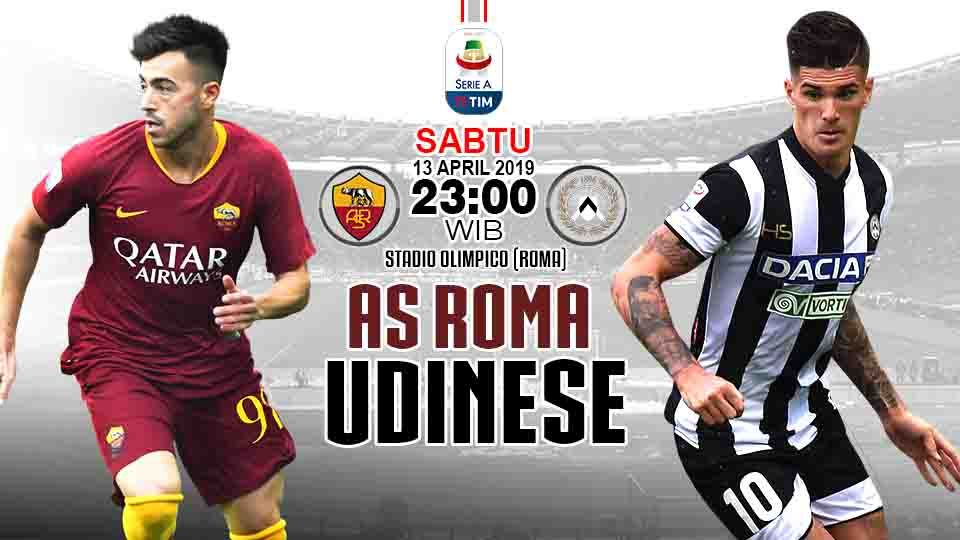 Pertandingan AS Roma vs Udinese. Copyright: © INDOSPORT