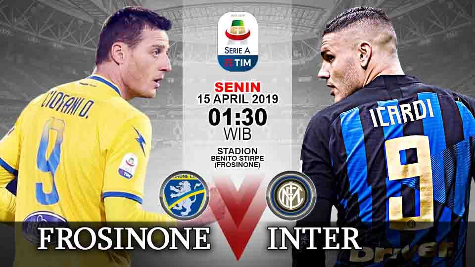 Pertandingan Frosinone vs Inter Milan. Grafis:Tim/Indosport.com Copyright: &copy; Grafis:Tim/Indosport.com