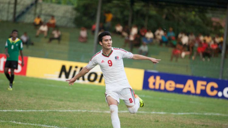 Muhadow tengah membela negaranya Copyright: © http://www.the-afc.com