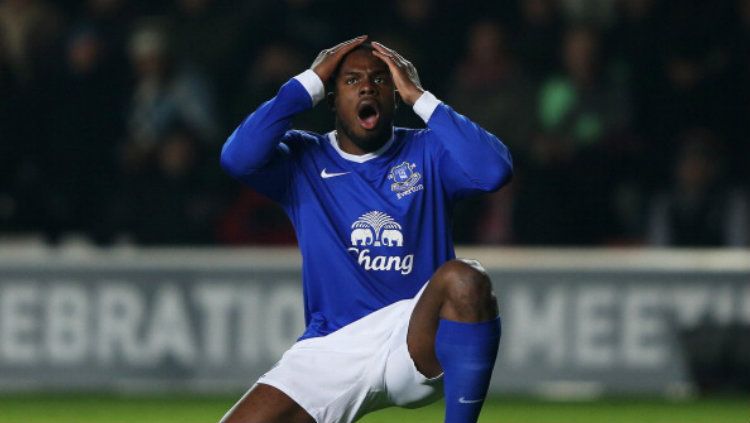 Victor Anichebe ketika masih berseragam Everton Copyright: © Ian Walton/Getty Images