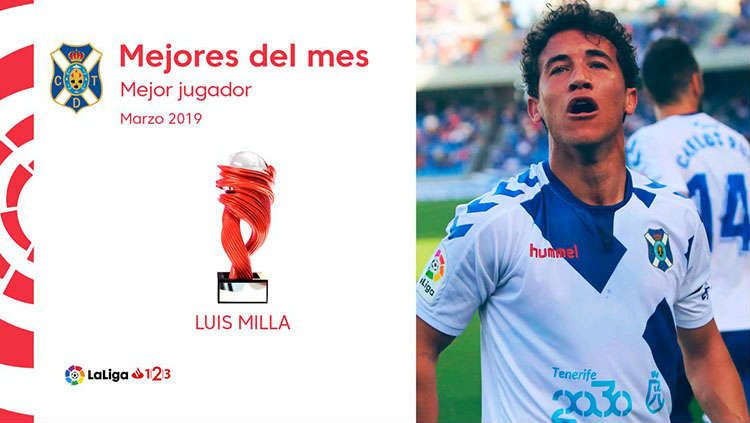 Anak Luis Milla dinobatkan sebagai pemain terbaik di Liga Spanyol untuk bulan Maret. Copyright: © Twitter.com/@LaLiga
