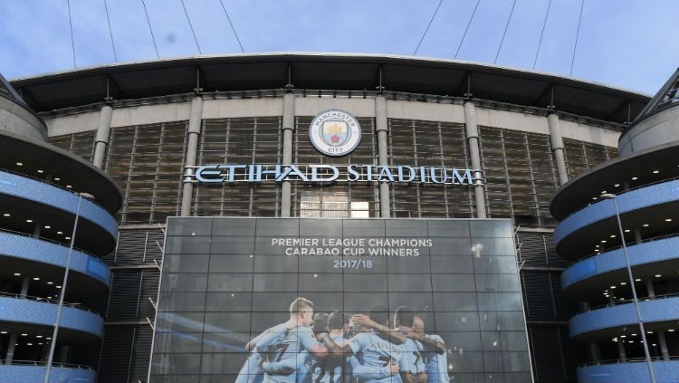 Etihad Stadium milik Manchester City didapuk sebagai stadion terbaik di muka bumi Copyright: © Shaun Botterill/Getty Images