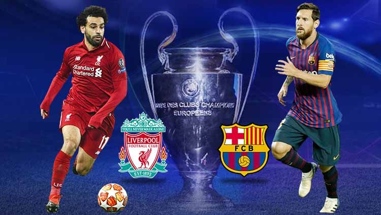 Liverpool berjumpa Barcelona di semifinal Liga Champions 2018/19. Copyright: © footyrenders/Eli Suhaeli/INDOSPORT