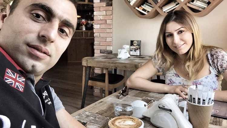 Artur Gevorkyan saat berkencan bersama istrinya Copyright: &copy; artur__gevorkyan17